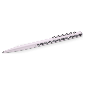swarovski crystal shimmer ballpoint pen  pink  chromed plated