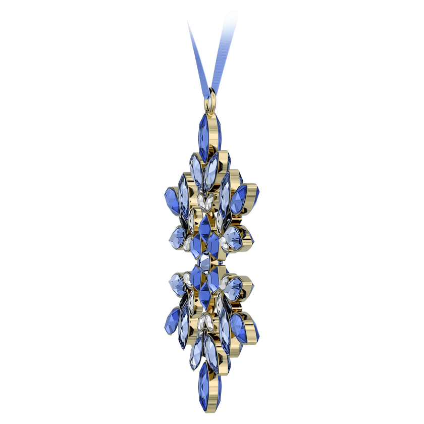 swarovski gema holiday ornament  blue