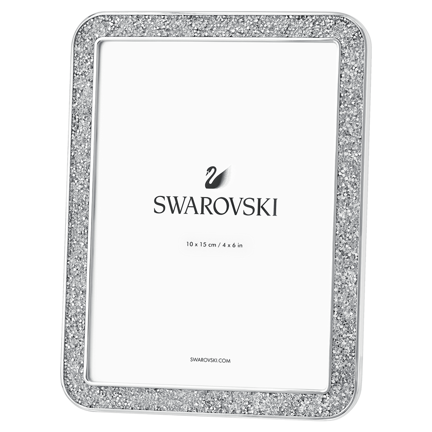 swarovski minera picture frame  small  silver tone