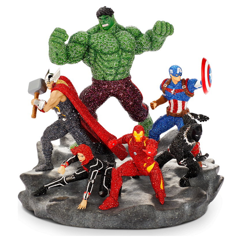 swarovski marvel avengers limited edition