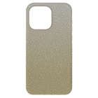High smartphone case, Color gradient, iPhone® 15 Pro Max, Gold tone