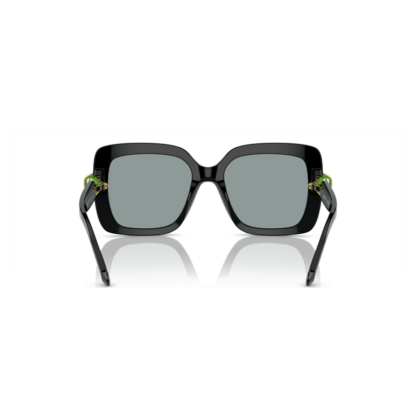 swarovski sunglasses  oversized  square shape  sk6001  black