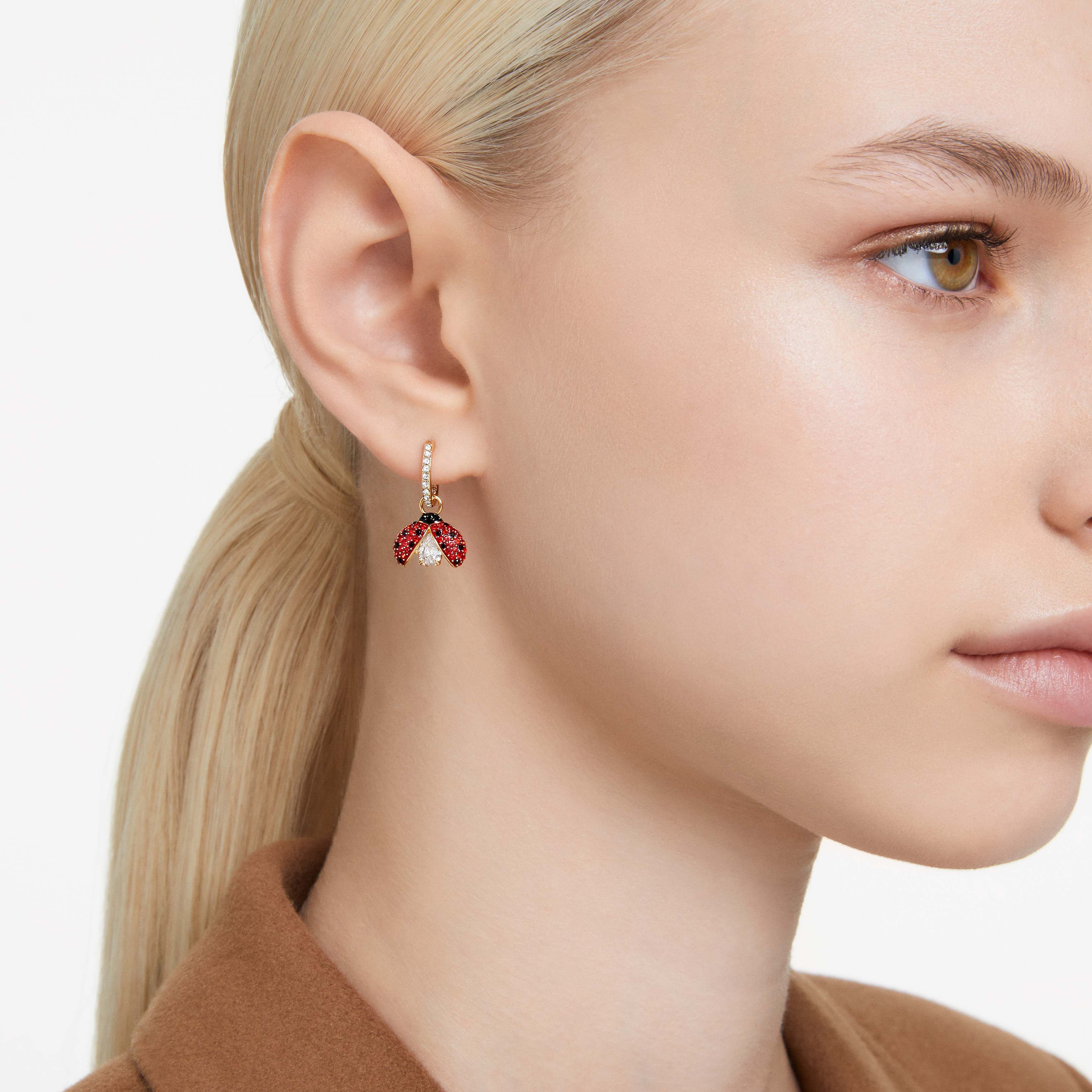 Swarovski ladybug earrings store