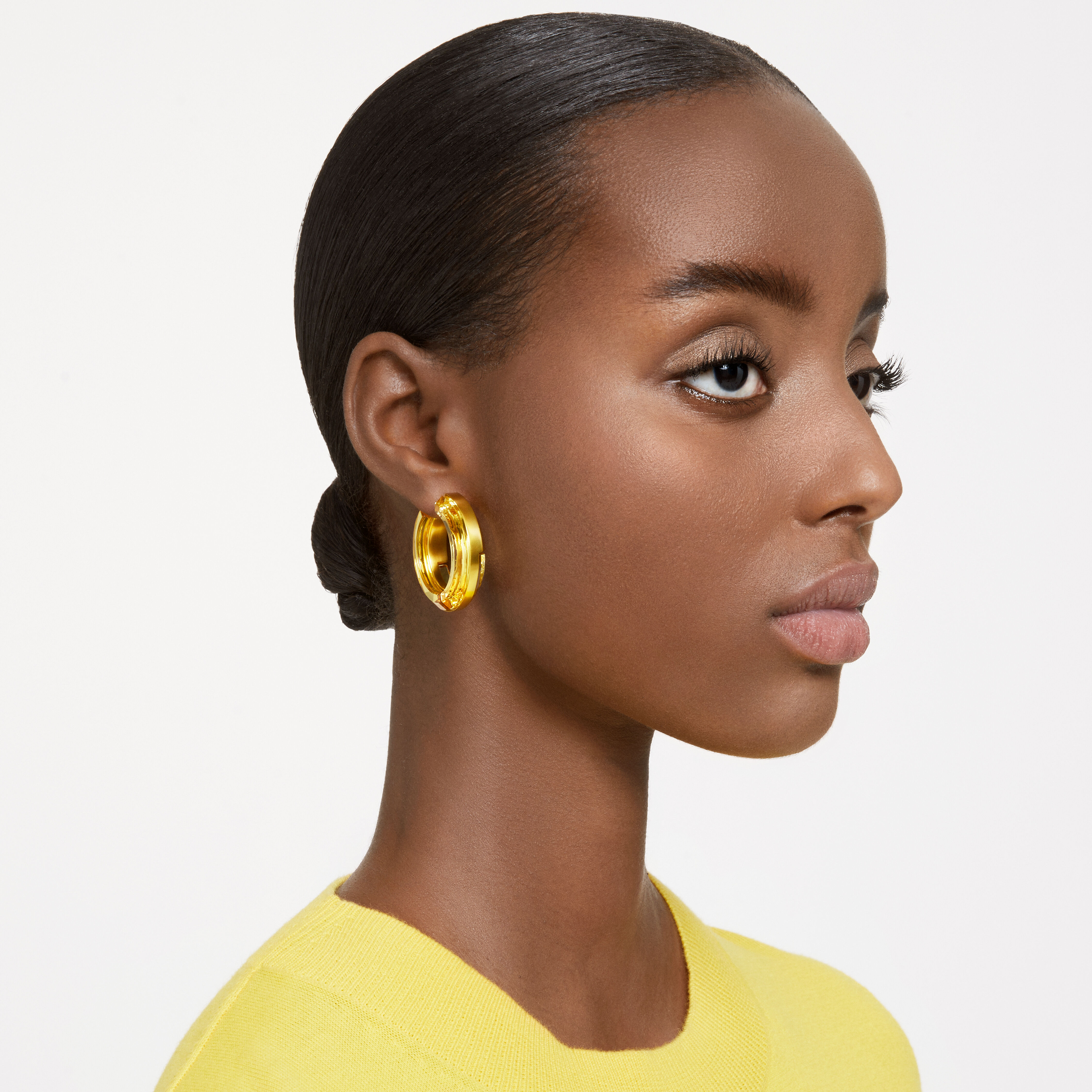 Swarovski yellow store earrings