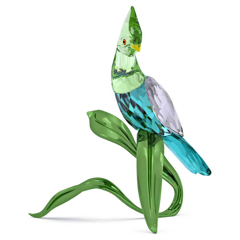 swarovski idyllia green turaco