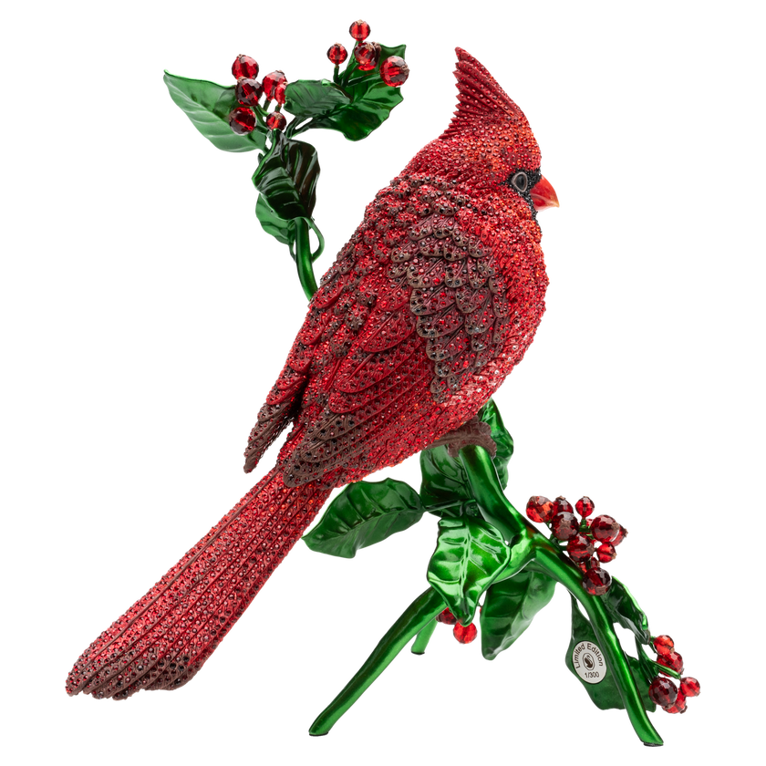 swarovski crystal myriad red cardinal