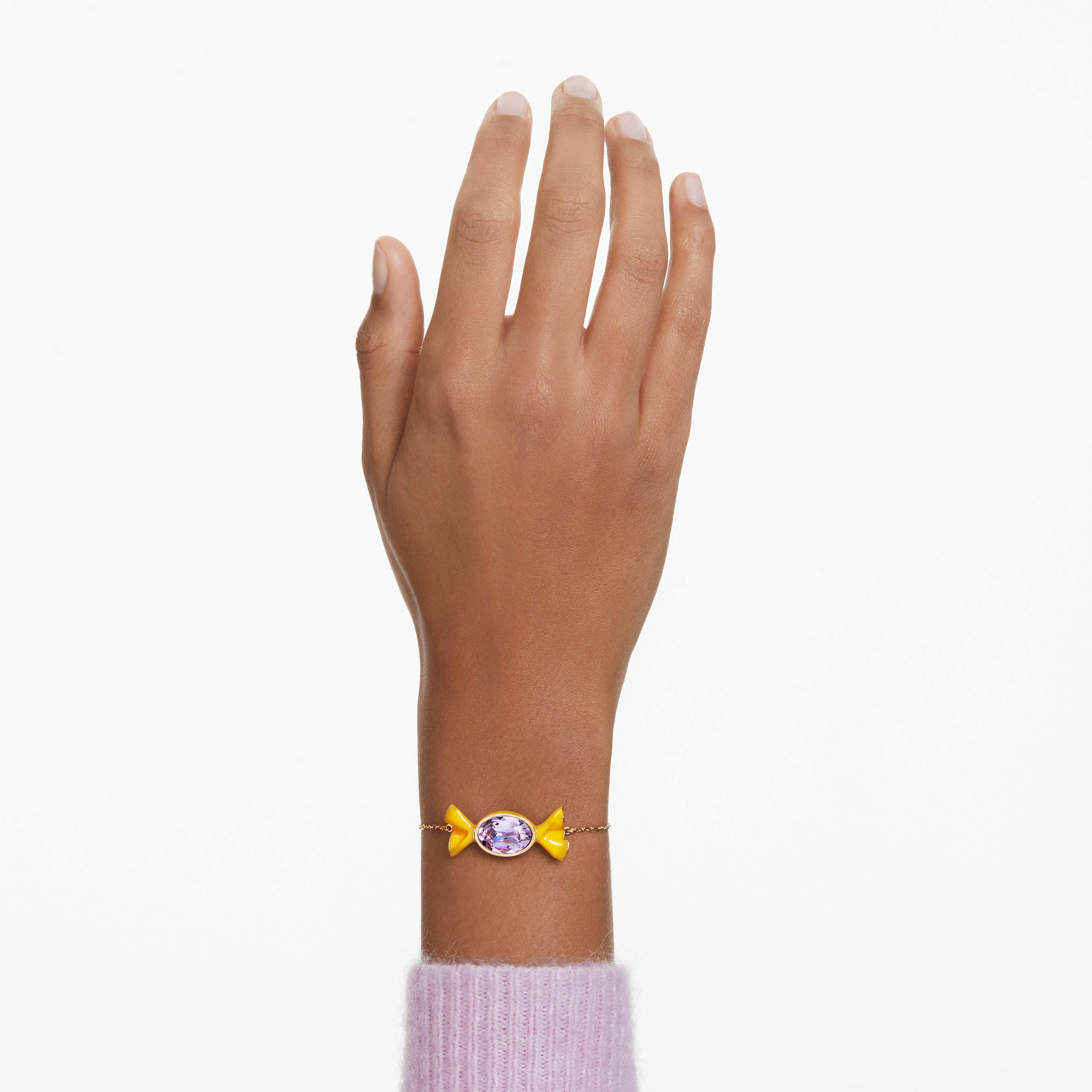 Buy Swarovski Dulcis bracelet, Candy, Multicolored, Goldtone plated