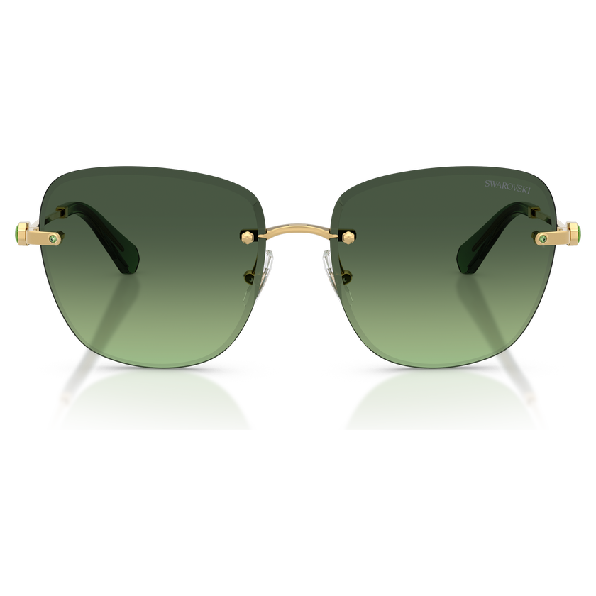 swarovski sunglasses  square shape  sk7043  green