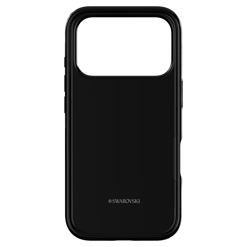 swarovski high smartphone case  iphone  17 pro  black