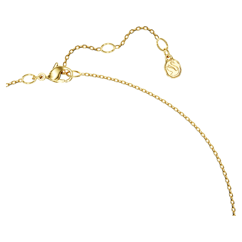 swarovski octagon pendant  lab grown diamonds 1 0 ct tw  octagon shape  18k yellow gold