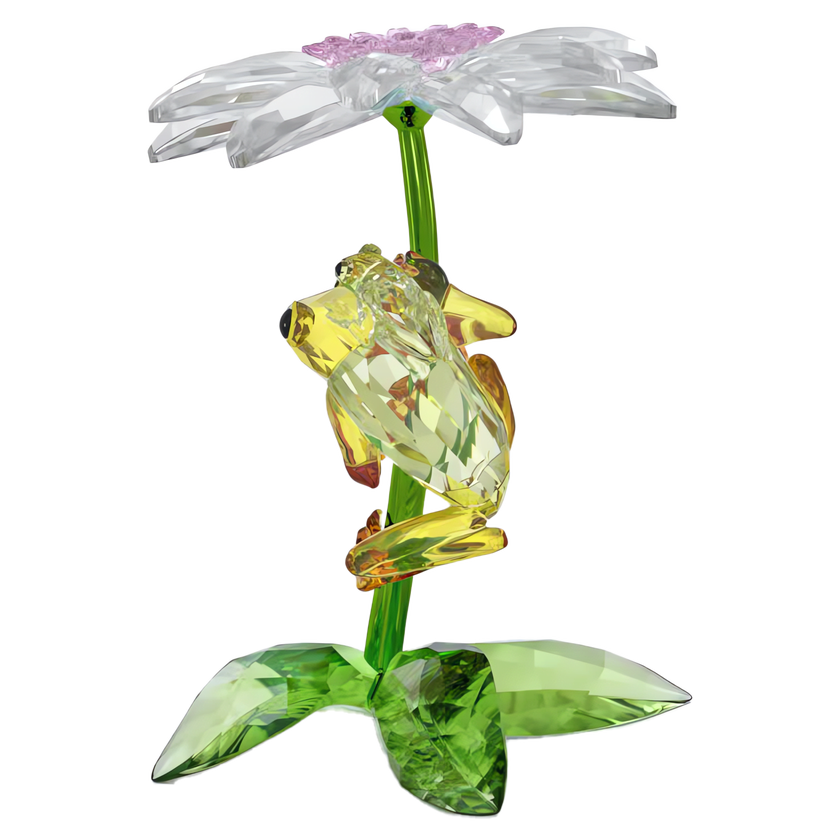 swarovski idyllia frogs and flower