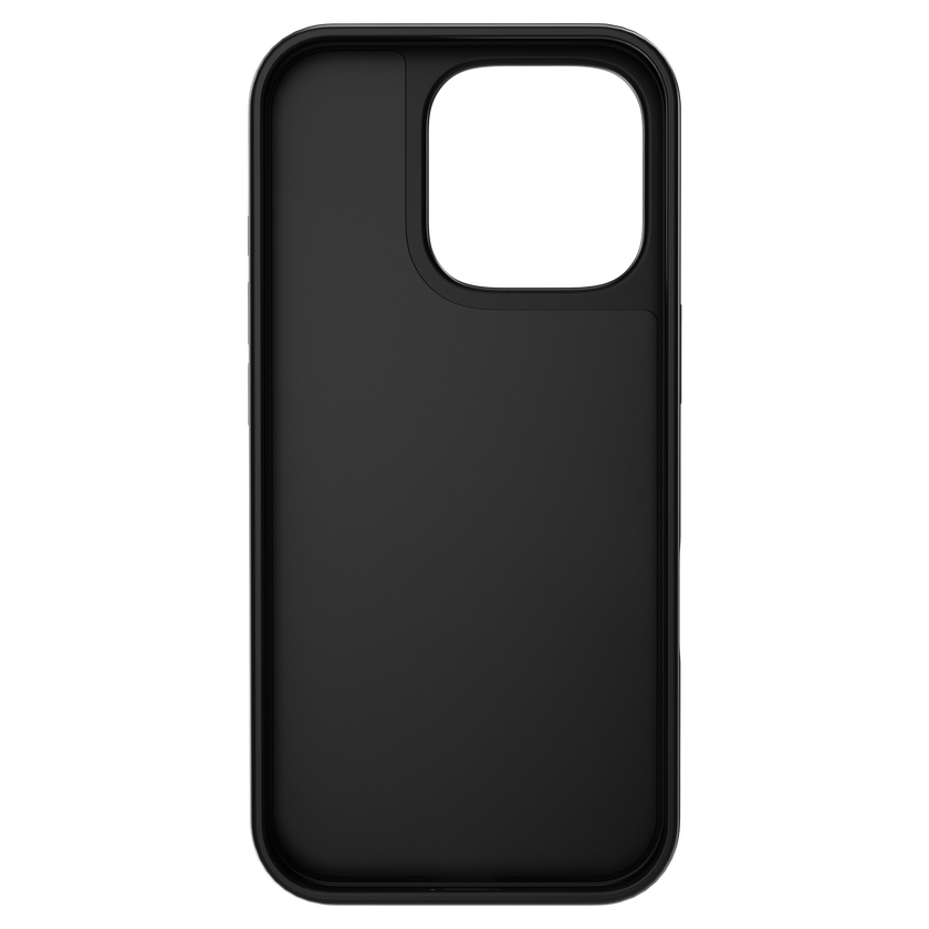 swarovski high smartphone case  scattered design  iphone  16 pro  black