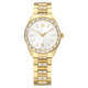 swarovski gold tone