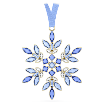 swarovski gema holiday ornament  blue