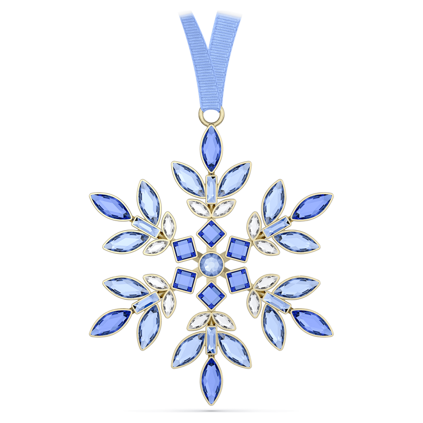 swarovski gema holiday ornament  blue