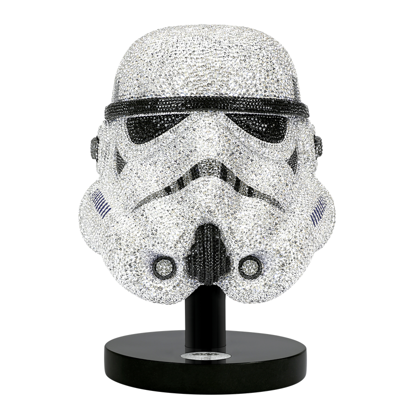 swarovski star wars   stormtrooper helmet  l e