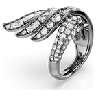 swarovski the vienna collection ring  swan  white  ruthenium plated