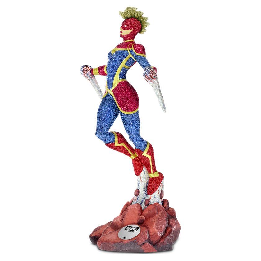 swarovski marvel captain marvel limited edition
