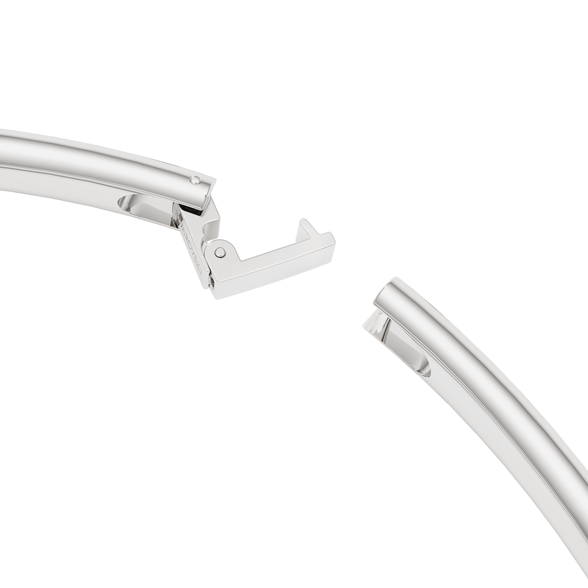 swarovski classica choker  statement  round cut  white  sterling silver