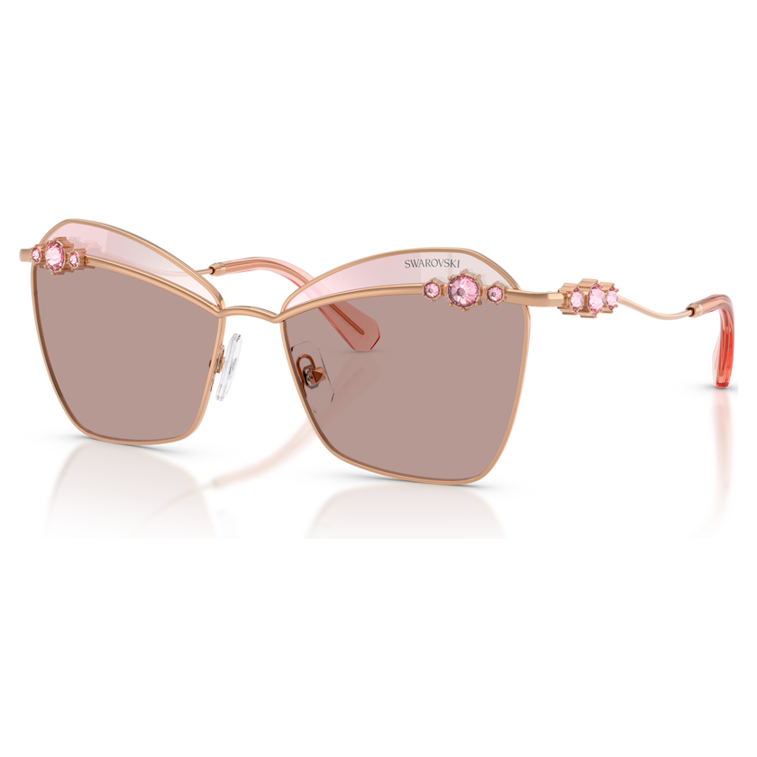 swarovski sunglasses  square shape  sk7040  pink