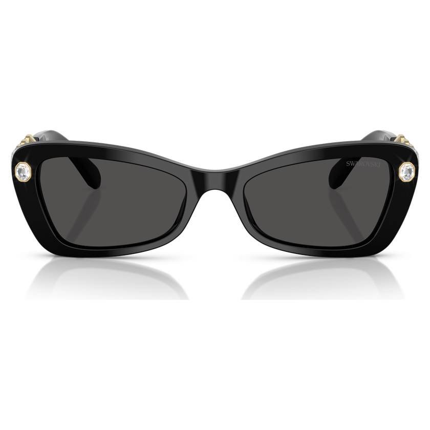 swarovski sunglasses  butterfly shape  sk6033  black