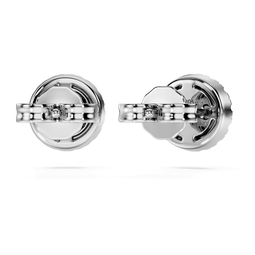 swarovski eternity stud earrings  laboratory grown diamonds 0 75 ct tw  18k white gold