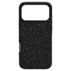 swarovski high smartphone case  iphone  17 pro max  black