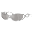swarovski sunglasses  sk7024  silver tone