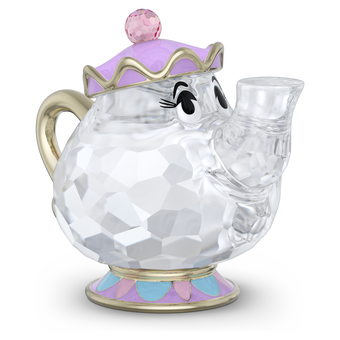 swarovski beauty and the beast mrs  potts