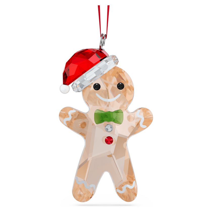 swarovski holiday cheers gingerbread man ornament