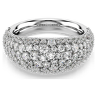 swarovski sublima ring  white  rhodium plated