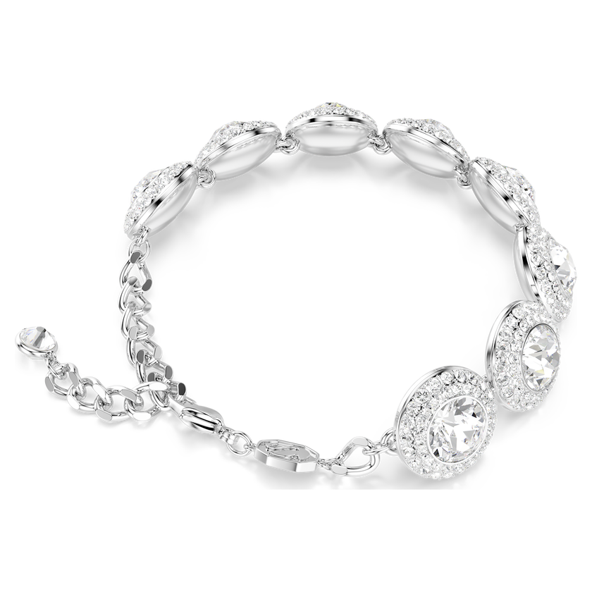 swarovski una angelic bracelet  white  rhodium plated