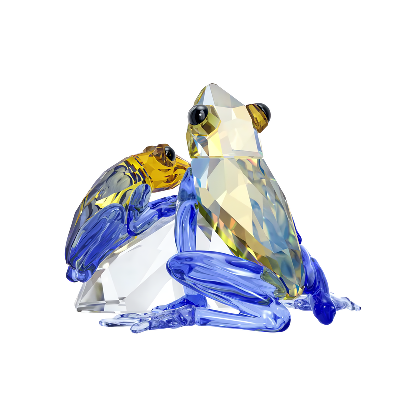 swarovski idyllia frog and baby