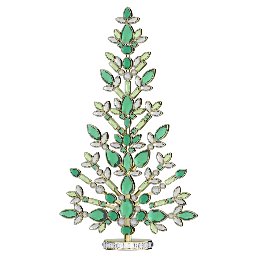 swarovski gema holiday tree  green