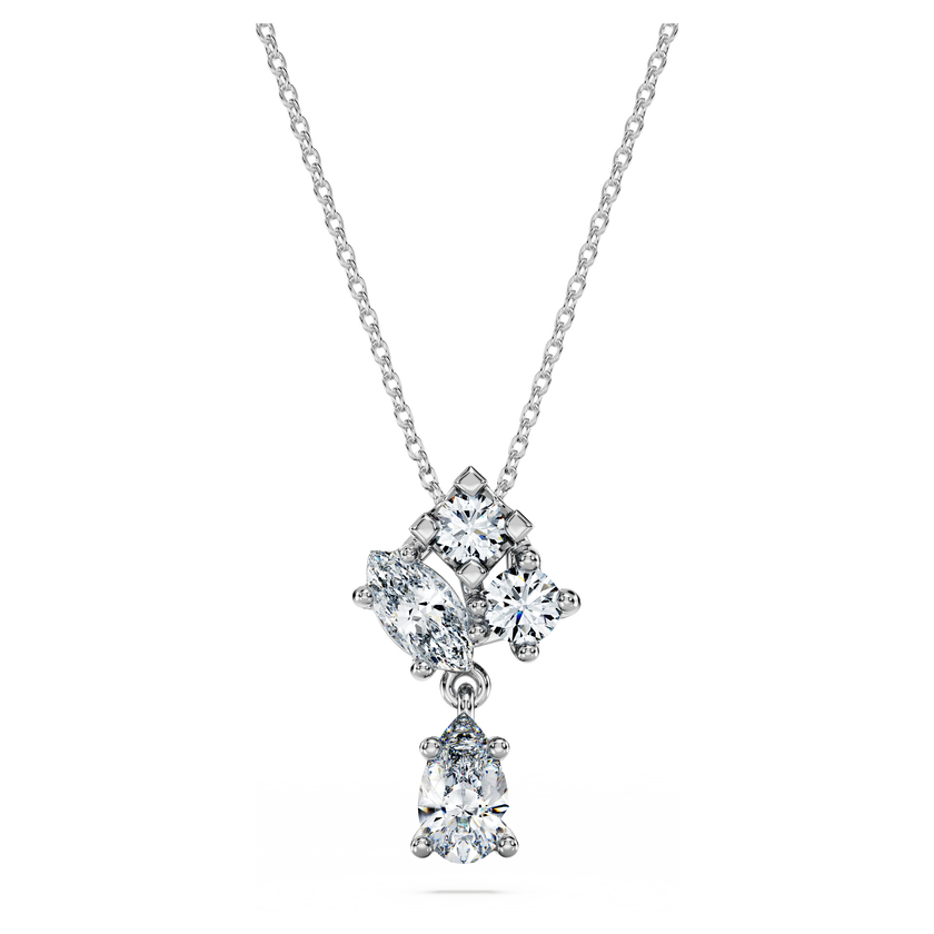 swarovski galaxy pendant  laboratory grown diamonds 1 ct tw  18k white gold