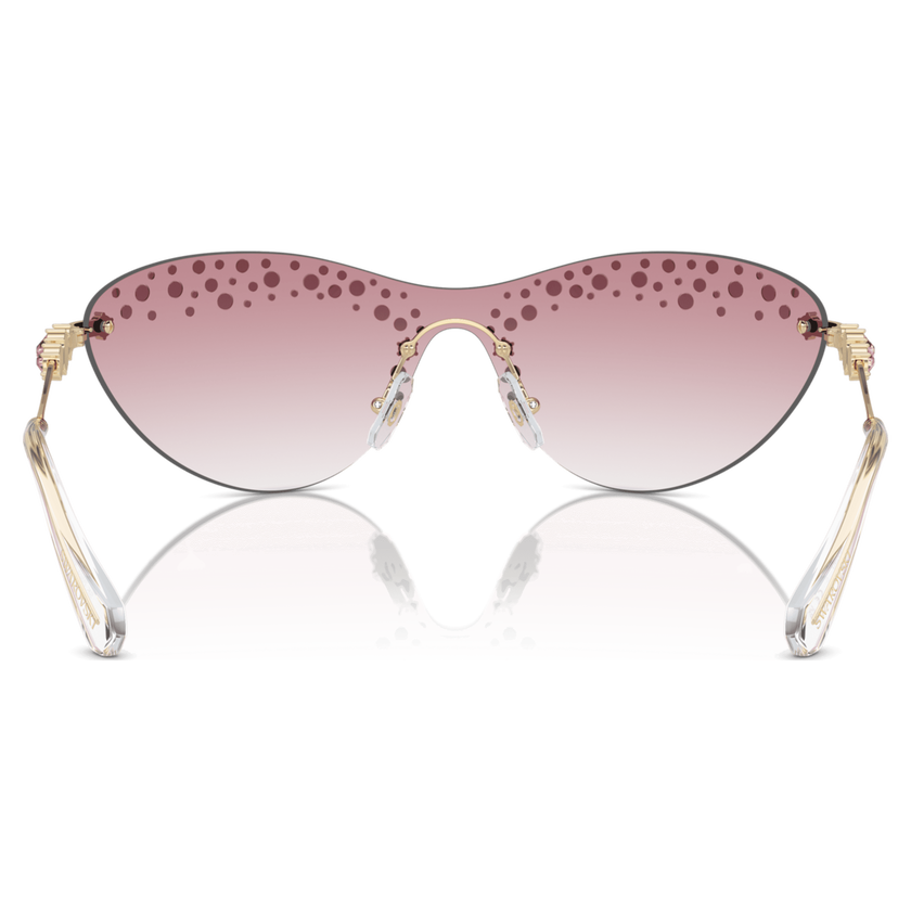 swarovski sunglasses  mask  pink