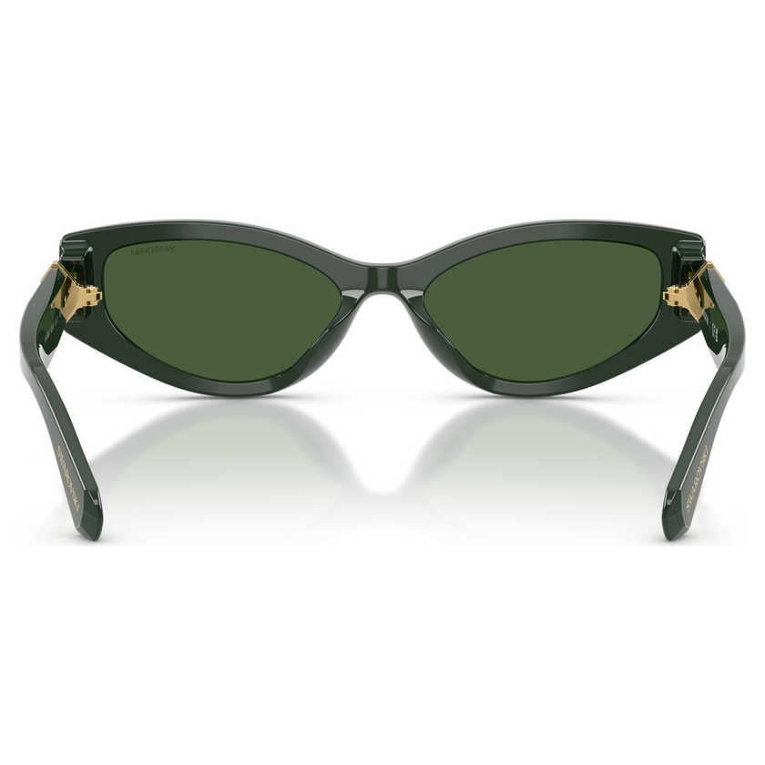 swarovski sunglasses  cat eye shape  sk6045  green