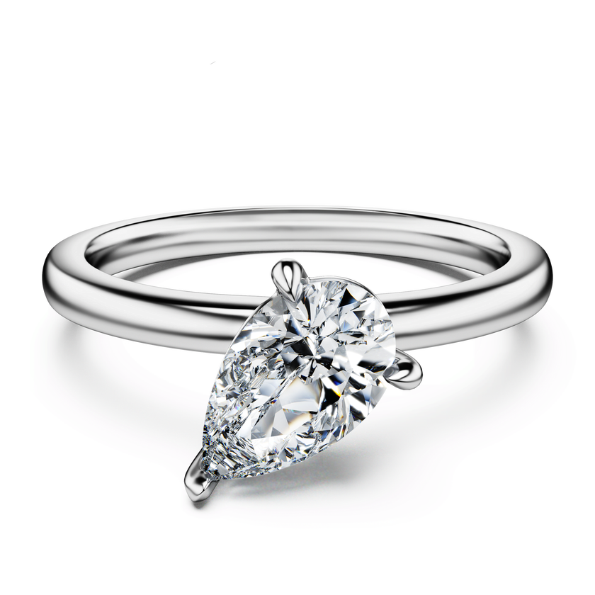 swarovski galaxy ring  laboratory grown diamonds 1 4 ct tw  18k white gold