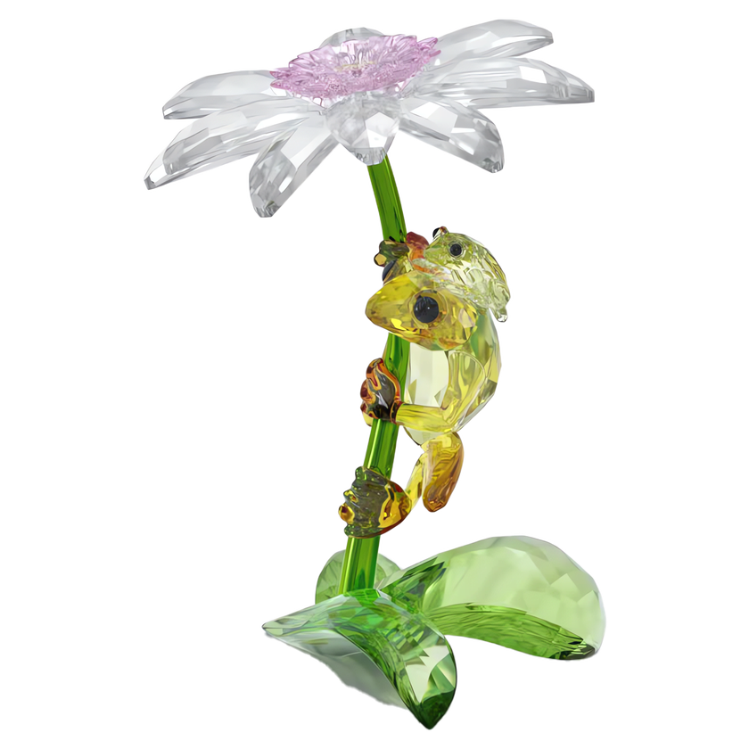 swarovski idyllia frogs and flower