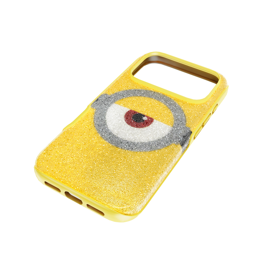 swarovski high smartphone case  minions  iphone  17 pro  yellow