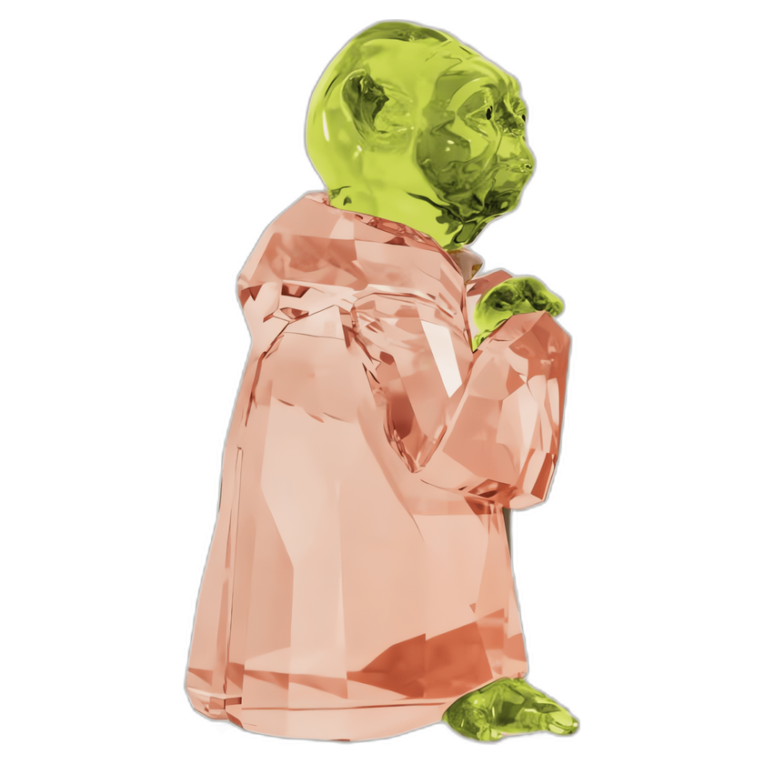 swarovski star wars   master yoda