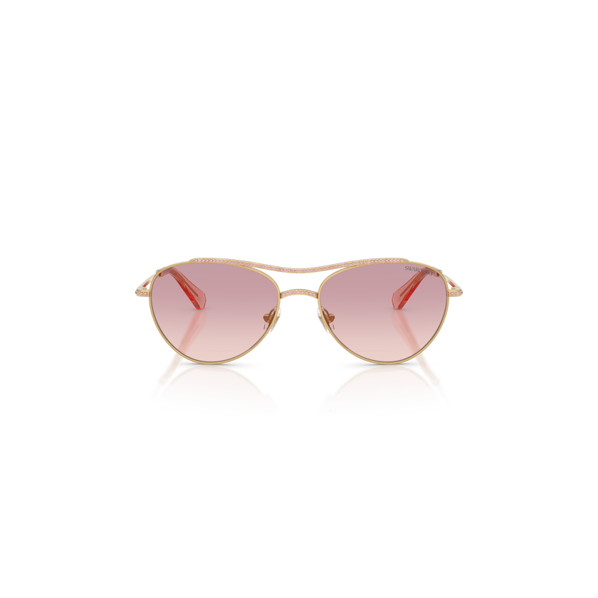 swarovski sunglasses  pilot shape  sk7047  pink