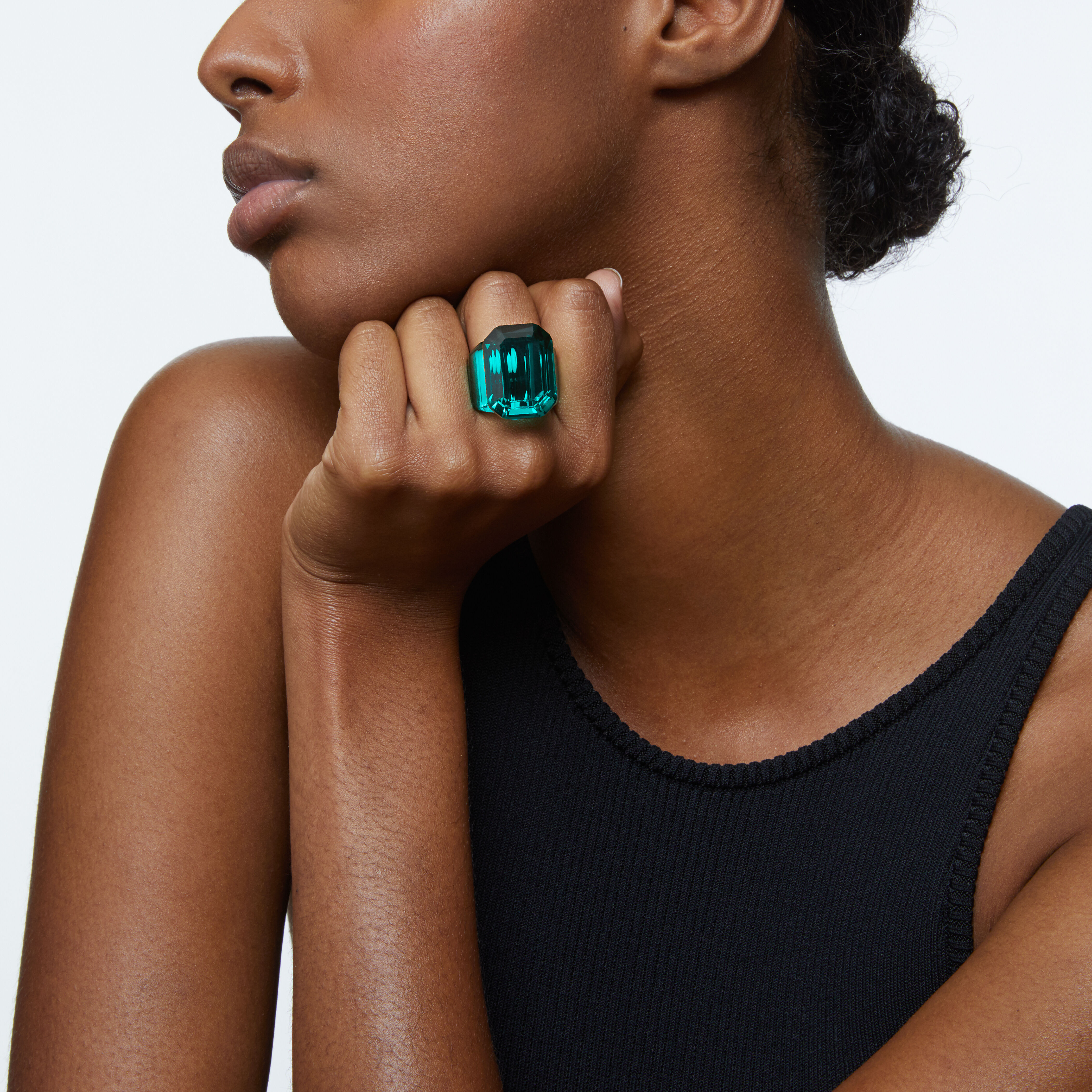 Swarovski deals ring green