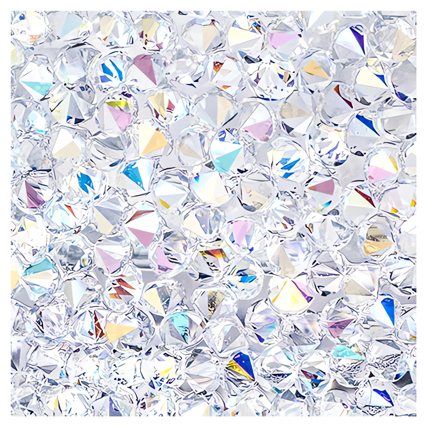 swarovski shimmer tea light holders  crystal ab