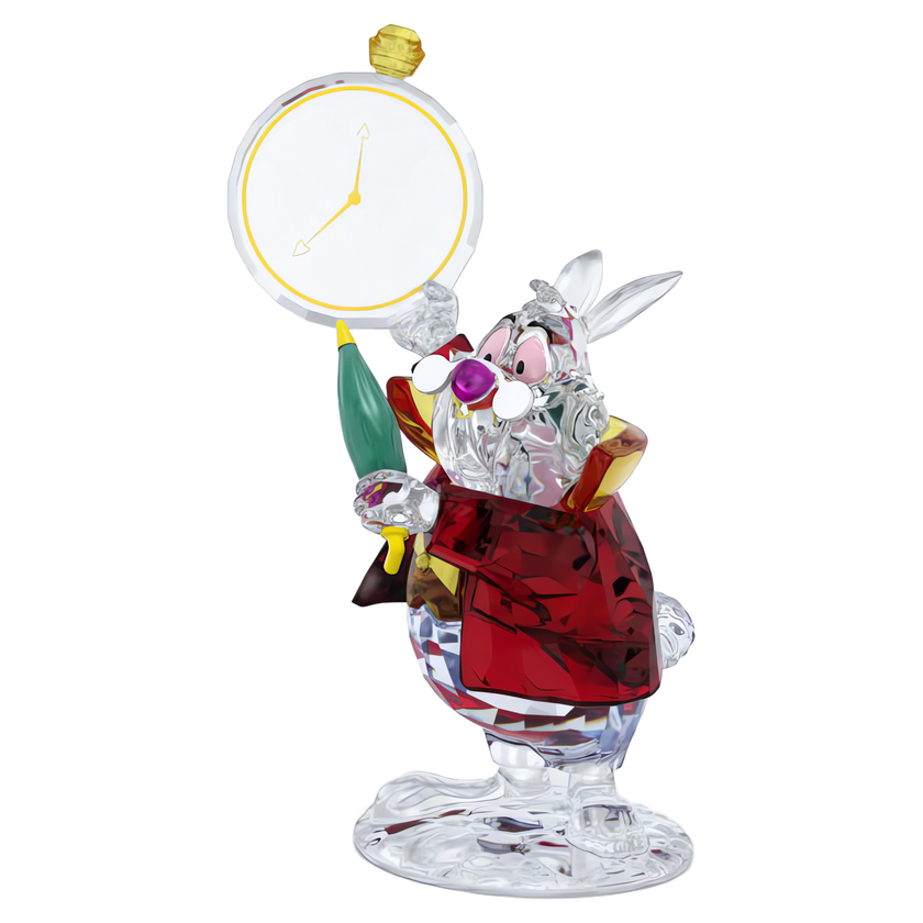 swarovski alice in wonderland white rabbit