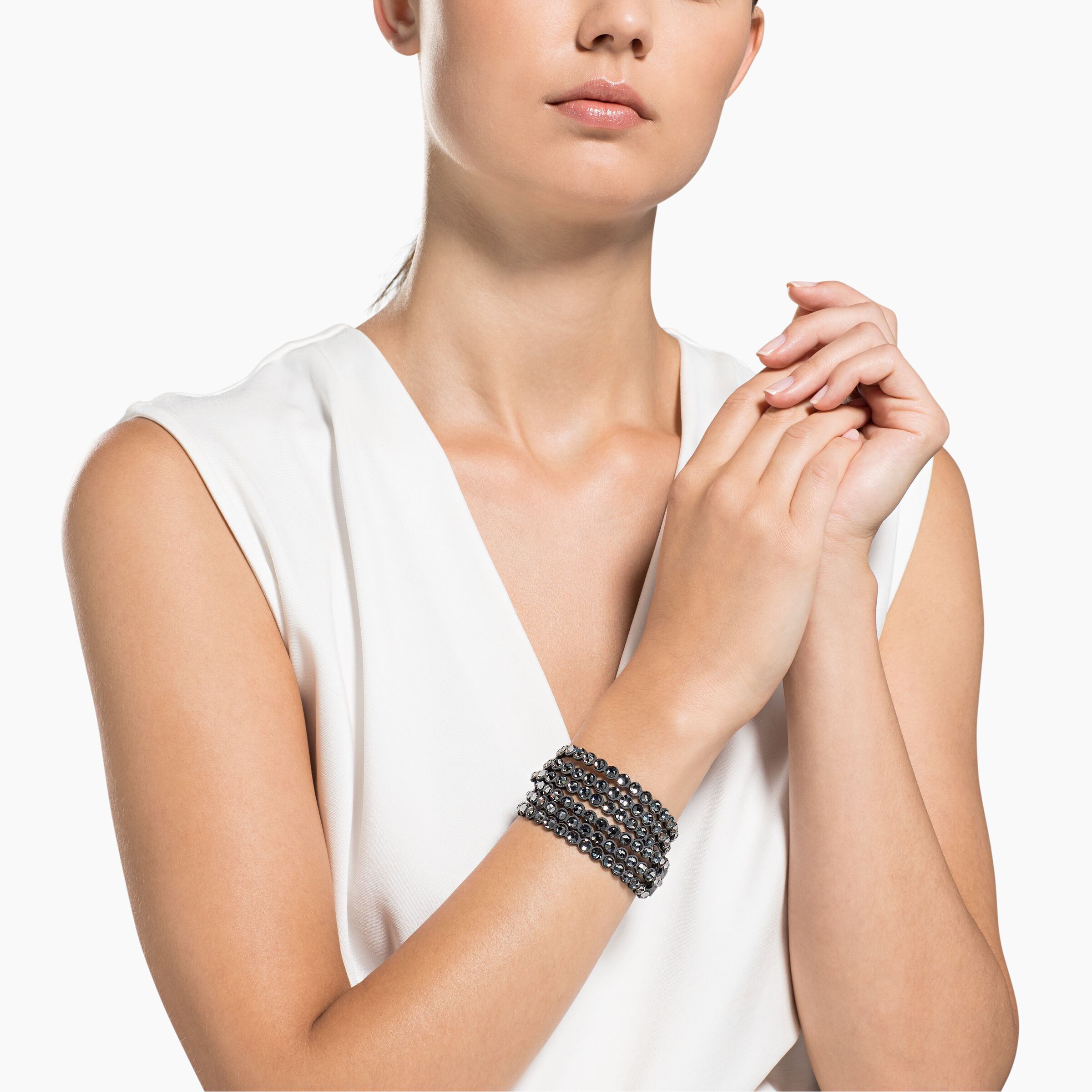 Buy Swarovski Swarovski Power Collection Bracelet Gray