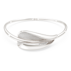 swarovski classica choker  statement  round cut  white  sterling silver
