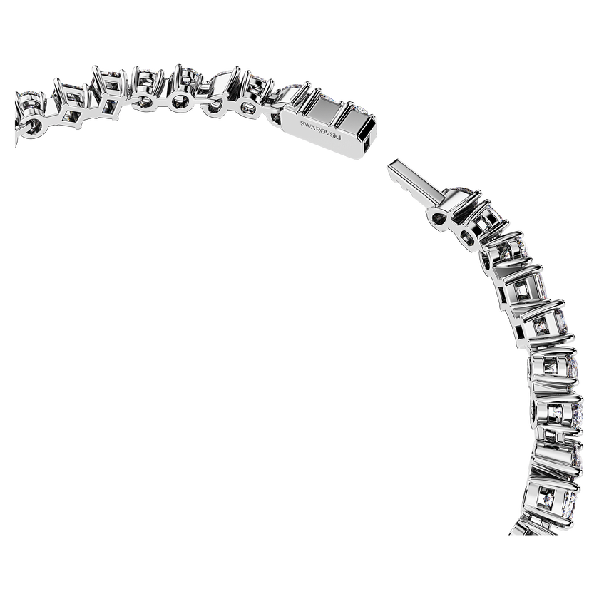 swarovski galaxy tennis bracelet  laboratory grown diamonds 5 ct tw  18k white gold