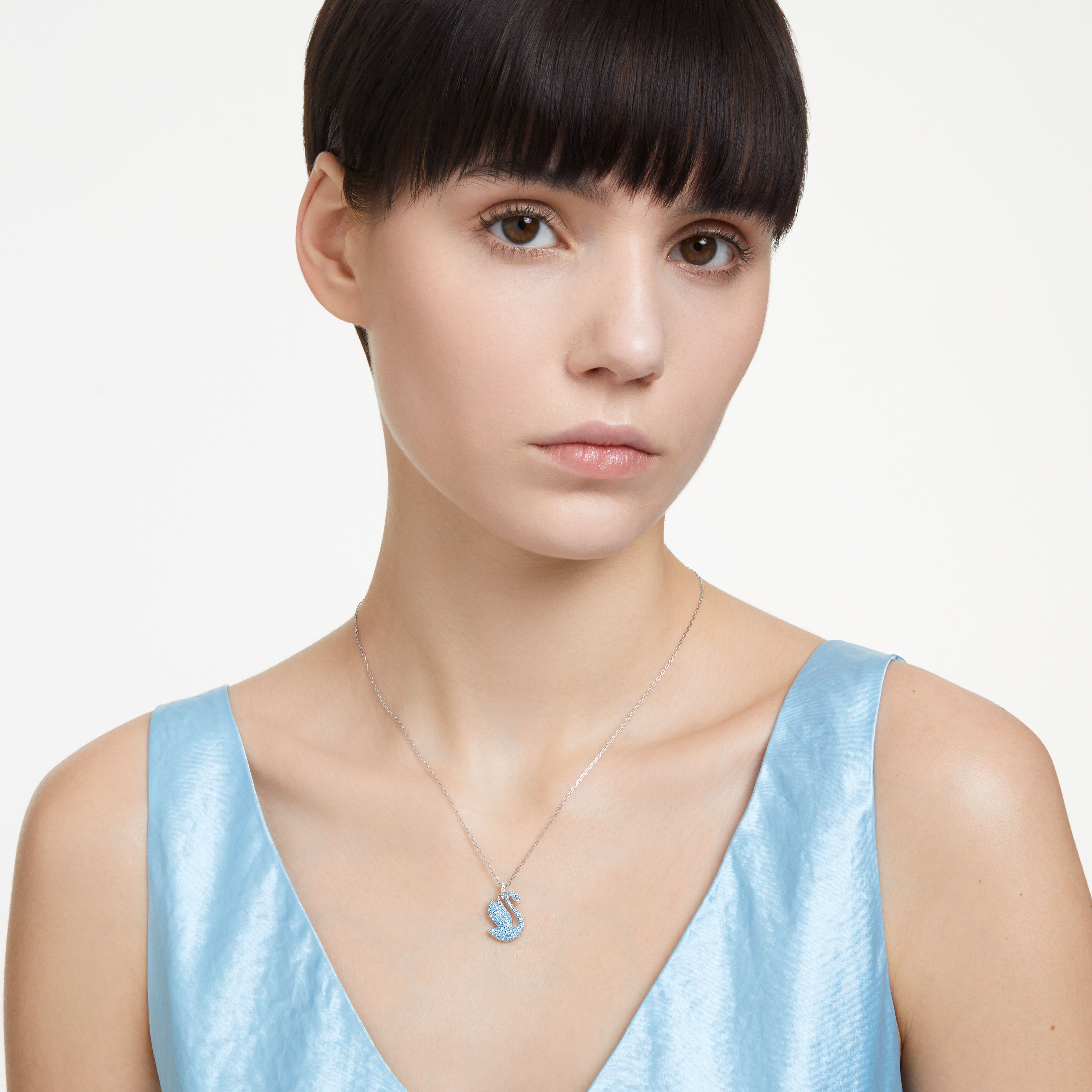Blue swan deals swarovski