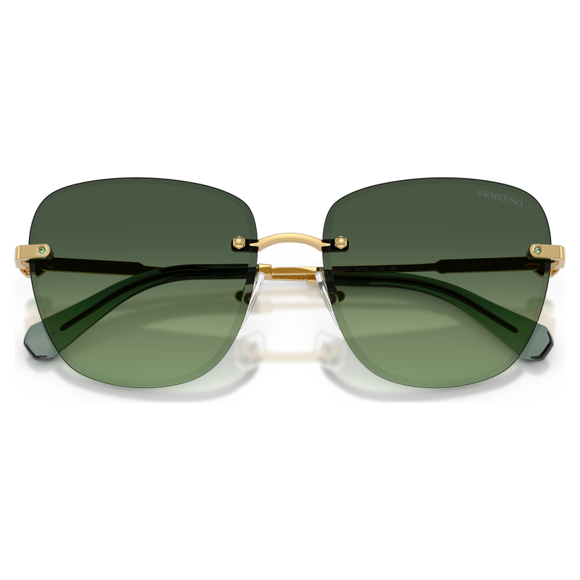 swarovski sunglasses  square shape  sk7043  green